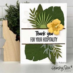 Honey Bee Stamps Tropical Bouquets Honey Cuts