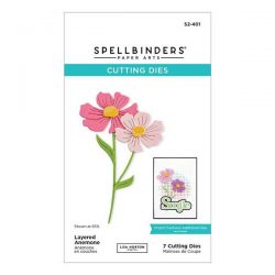 Spellbinders Layered Anemone Die Set