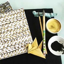 Spellbinders Yasutomo Pale Gold Japanese Watercolor