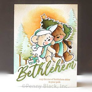 Penny Black Bethlehem Builder Stamp class=