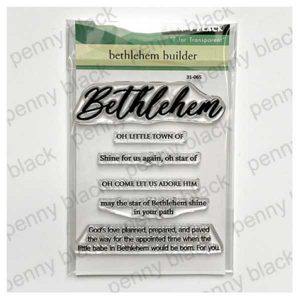 Penny Black Bethlehem Builder Stamp