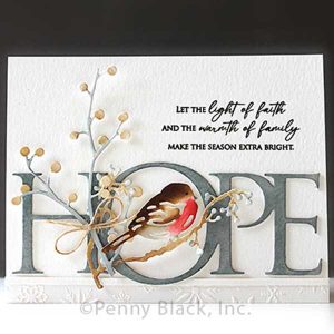 Penny Black Miracles Builder Stamp class=