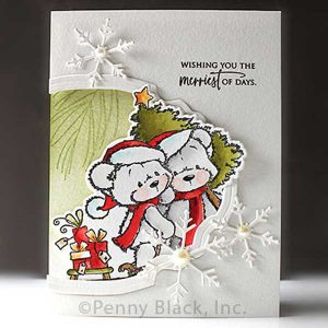 Penny Black Merry Days Stamp Set class=