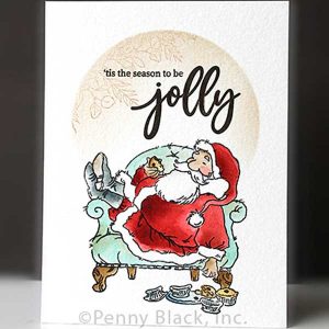 Penny Black Santa's Sweets Stamp Set class=