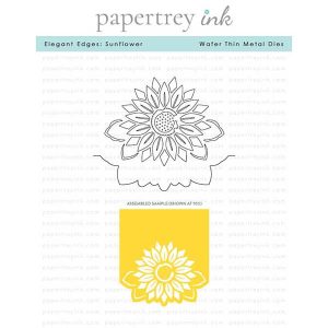 Papertrey Ink Elegant Edges: Sunflower Dies