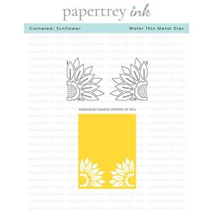 Papertrey Ink Cornered: Sunflower Dies