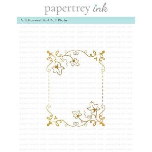 Papertrey Ink Fall Harvest Hot Foil Plate