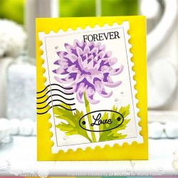 Waffle Flower Oversized Postage Stamp Set