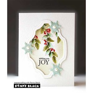 Penny Black Stick and Shine - Snowflakes class=