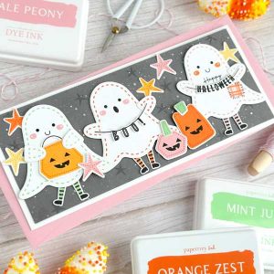 Papertrey Ink In Stitches: Halloween Stamp class=