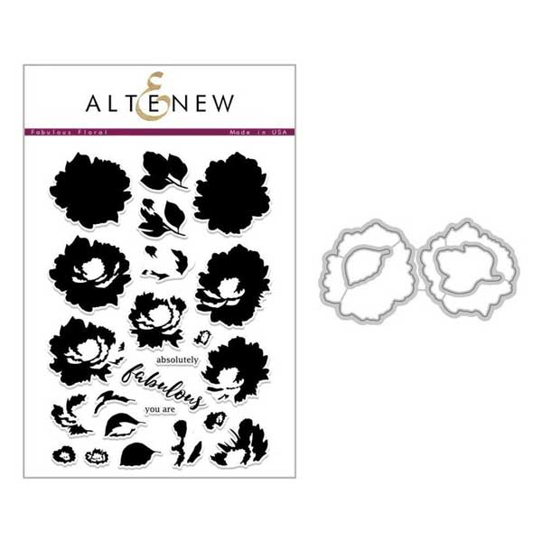 Altenew Fabulous Floral Stamp &amp; Die Bundle