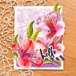 Altenew Build a Flower: Peruvian Lily Stamp & Die Bundle