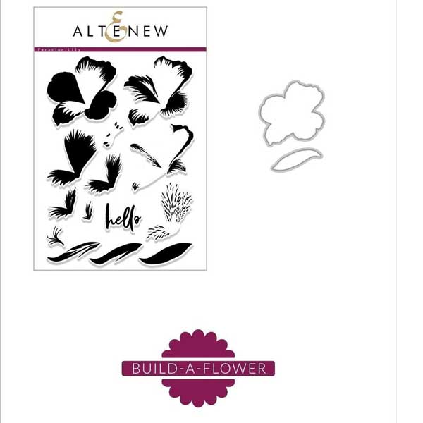 Altenew Build a Flower: Peruvian Lily Stamp &amp; Die Bundle