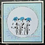 Aall and Create Cornflower Stamp Set