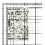 Avery Elle Band Camp Stamp Set