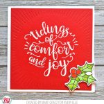 Avery Elle Comfort & Joy Stamp Set