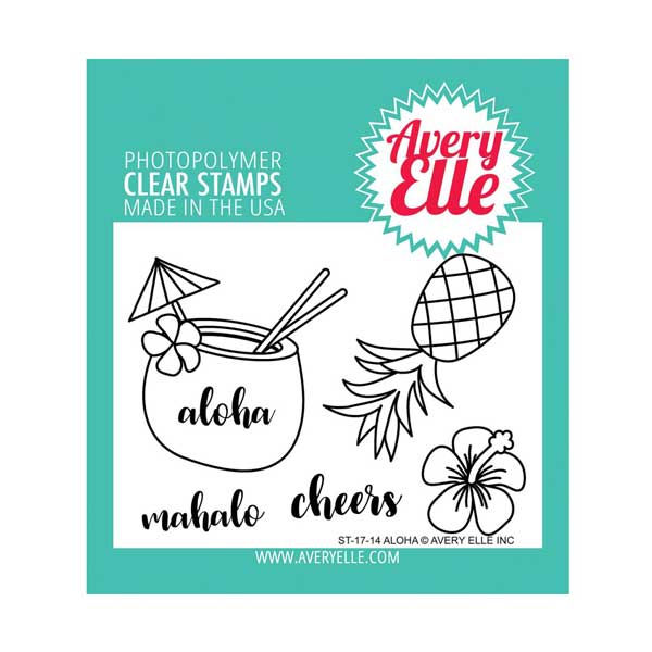 Avery Elle Aloha Stamp Set