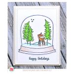 Avery Elle Snow Globe Stamp Set