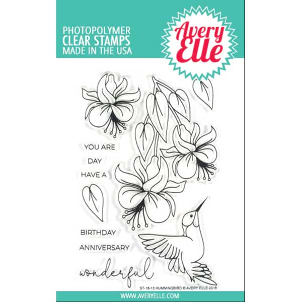 Avery Elle Hummingbird Stamp Set