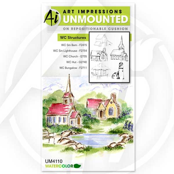 Art Impressions Watercolor Structures