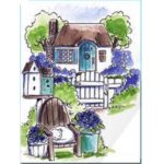 Art Impressions Cottage TryFold Stamp Set