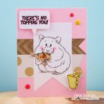 Art Impressions Hamster Mouthful Stamp and Die Set