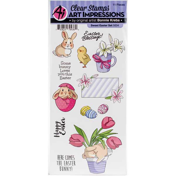 Art Impressions Sweet Easter Stamp Set