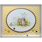 Art Impressions Watercolor Bunnies Set