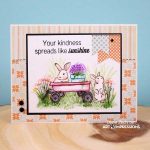 Art Impressions Watercolor Bunnies Set