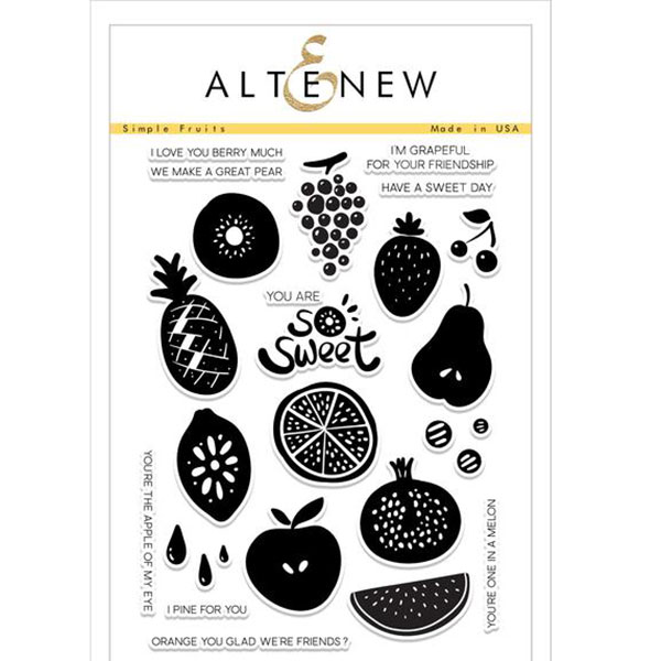 Altenew Simple Fruits Stamp Set