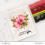 Altenew Springtime Azalea Stamp Set