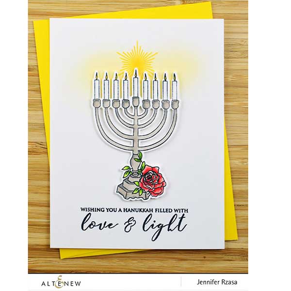 Altenew Love and Light Stamp Set