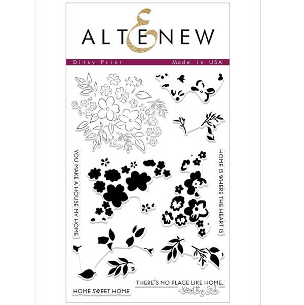 Altenew Ditsy Print Stamp Set