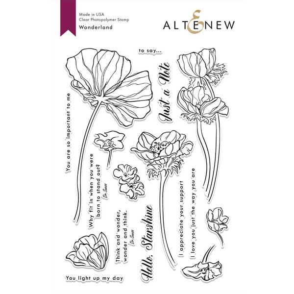 Altenew Wonderland Stamp Set