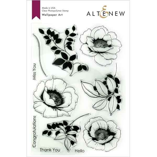 Altenew Wallpaper Art Stamp Set