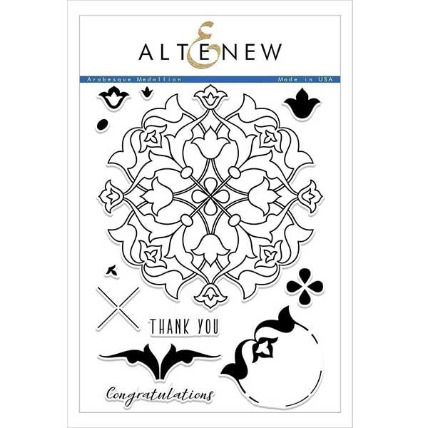 Altenew Arabesque Medallion Stamp Set