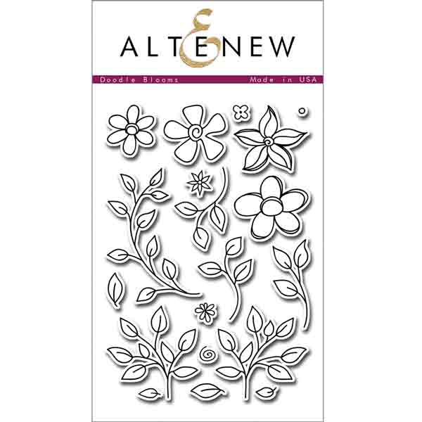 Altenew Doodle Blooms Stamp Set