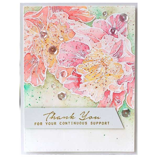 Altenew Engagement Wishes Stamp Set