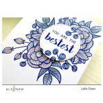 Altenew Floral Shadow Stamp Set