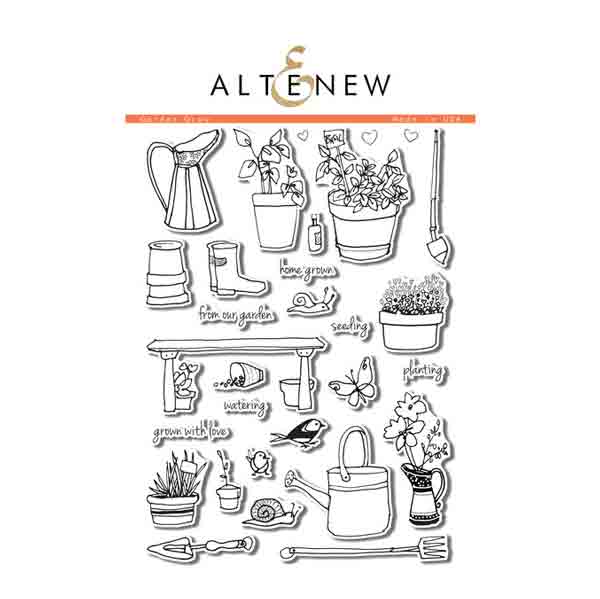 Altenew Garden Grow Stamp Set