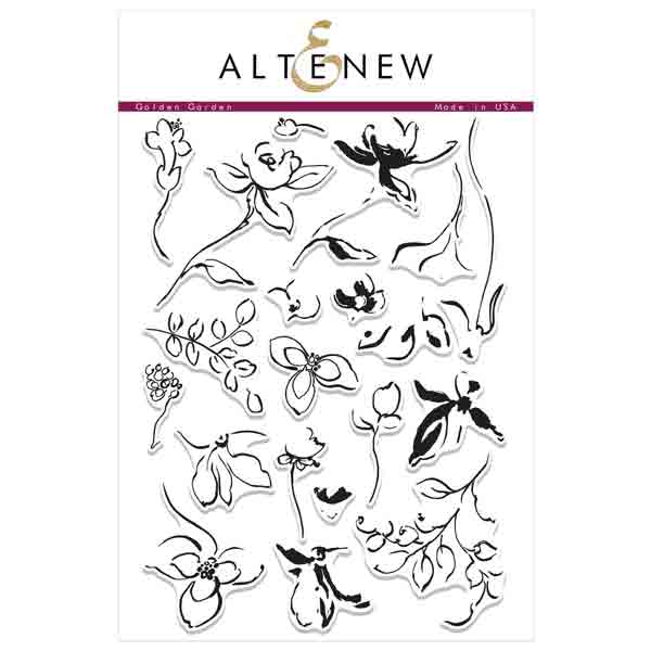 Altenew Golden Garden Stamp Set