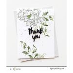 Altenew Majestic Bloom Stamp Set