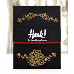 Altenew Poinsettia & Pine Stamp Set