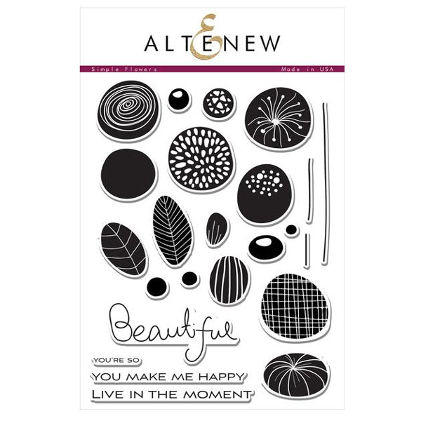 Altenew Simple Flowers Stamp Set