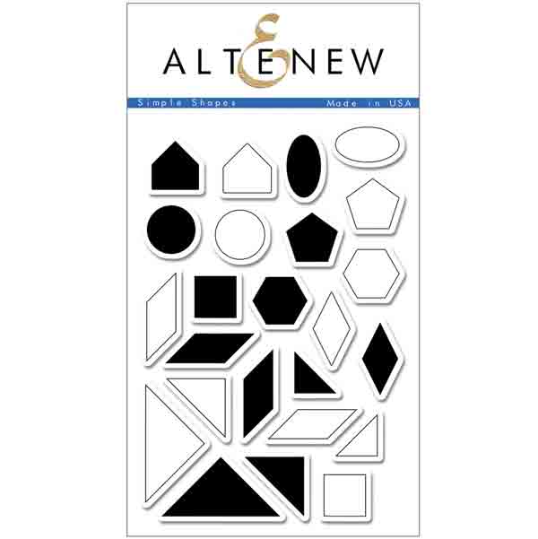 Altenew Simple Shapes Stamp Set