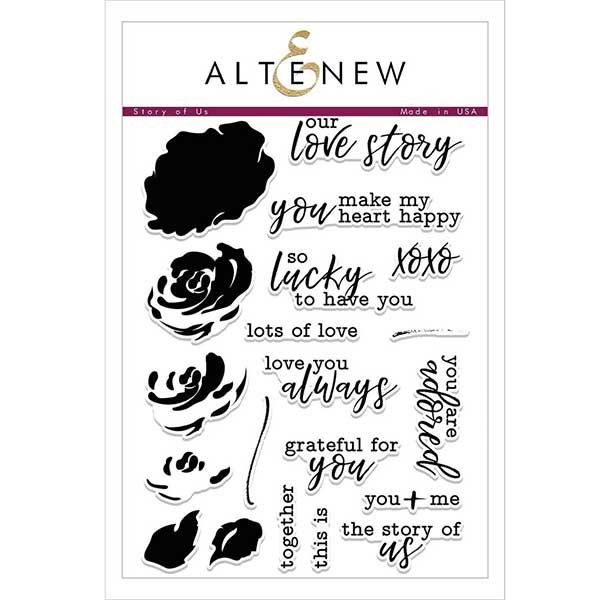 Altenew Story of Us Stamp Set