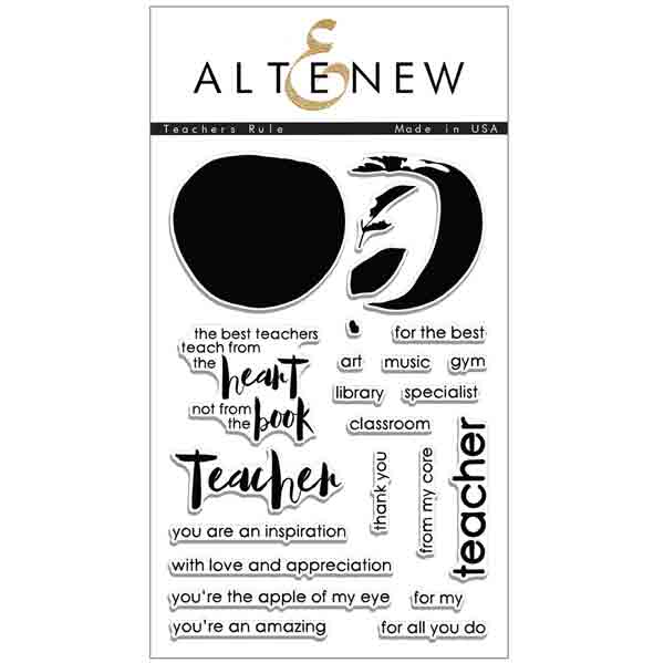 Altenew Teacher&#039;s Rule Stamp Set