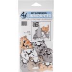 Art Impression Purr-thday Stamp Set