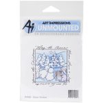 Art Impressions Savior Window Cling Stamp