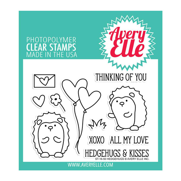 Avery Elle Hedgehugs Stamp Set